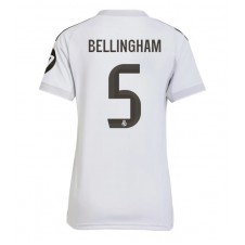 Real Madrid Jude Bellingham #5 Hjemmedrakt Kvinner 2025-26 Kortermet Real Madrid Jude Bellingham #5 Hjemmedrakt Kvinner 2025-26 Kortermet